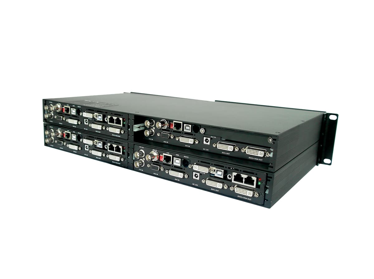 2U 19in Rack Housing for ½ width units Image 3